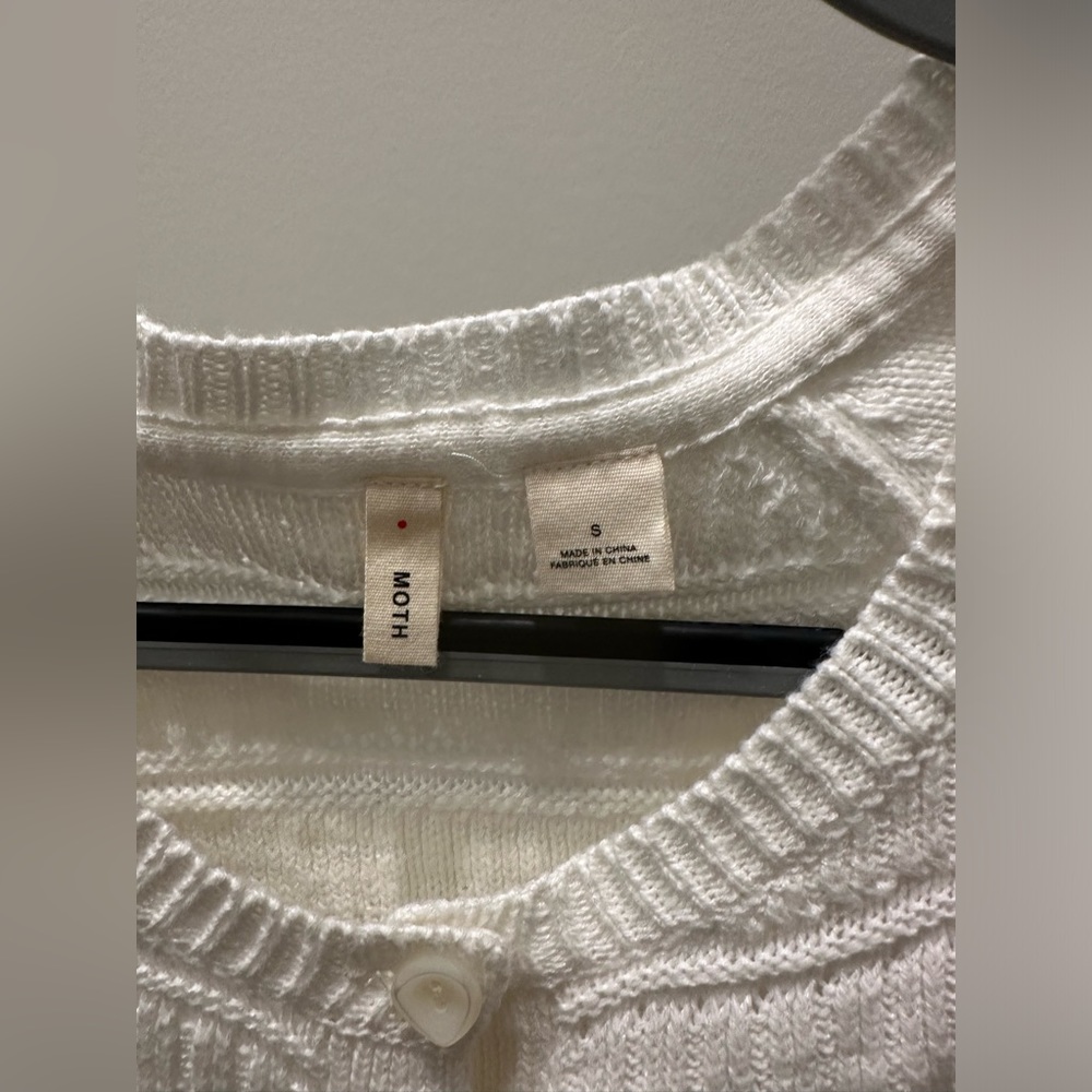 Anthropologie Knit Cropped Cardigan - Picture 3 of 6